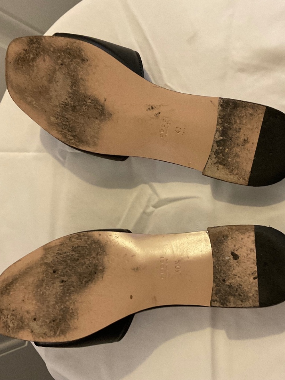 Gucci Black Cut out Slides Size 41 - Picture 6 of 8